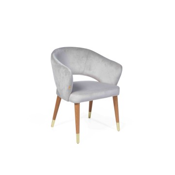 Riga Kollu Ahşap Sandalye